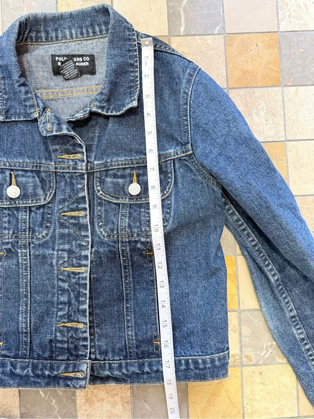 Polo by Ralph Lauren Dark Blue Denim Jacket - Picture 4 of 12